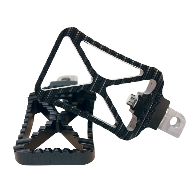 Indian Larry, BK Brawler foot pegs. Black anodized