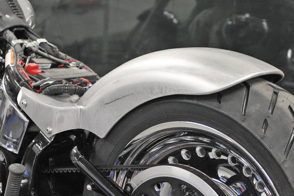 Bakskärm "Stål" 18" 200mm/260mm