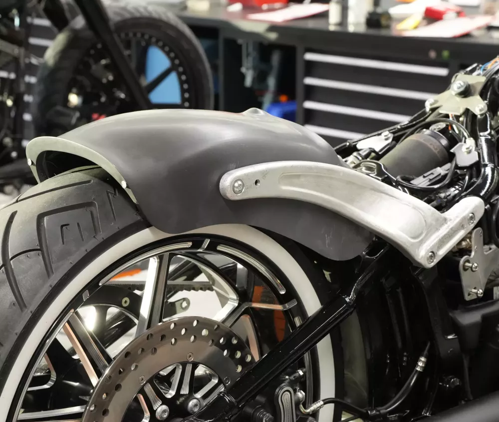 Bakskärm GFK Shorty