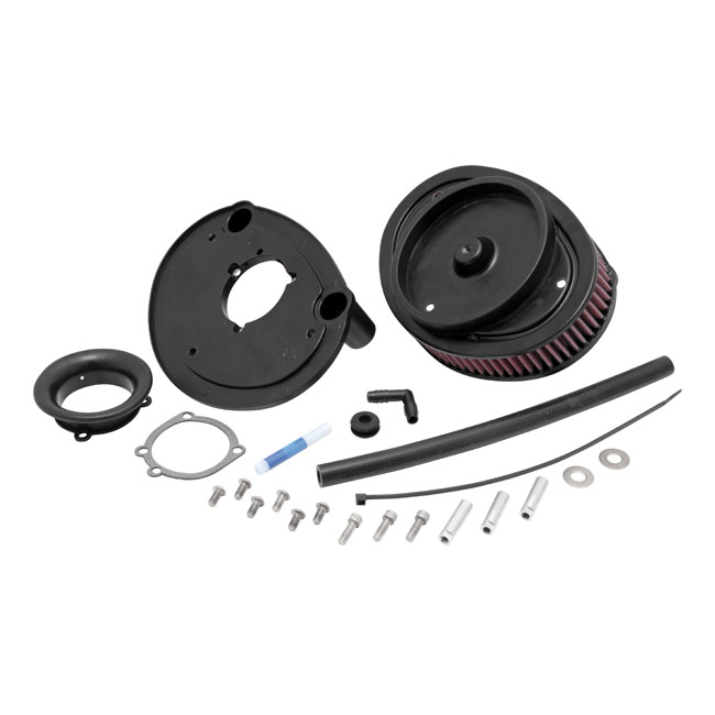K&N, RK-series Twin Cam oval air cleaner assy. X-wide