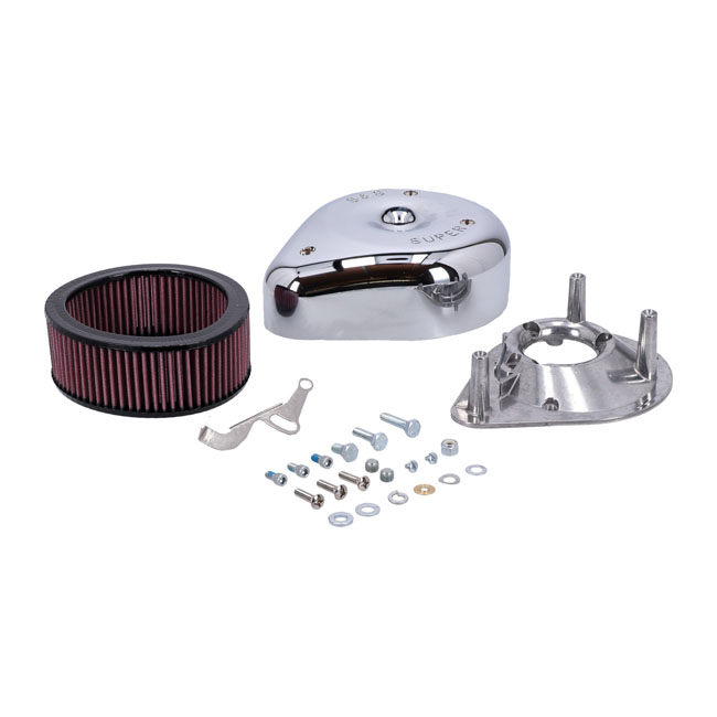 S&S, teardrop air cleaner assembly