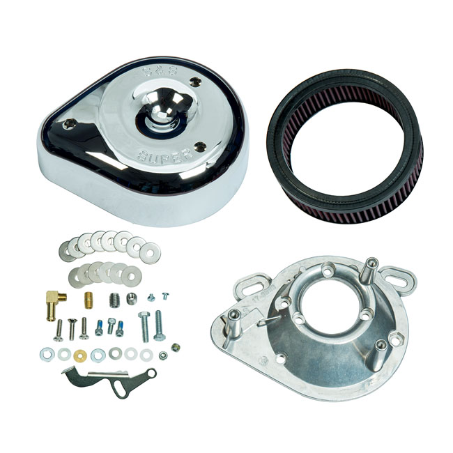 S&S, teardrop air cleaner assembly