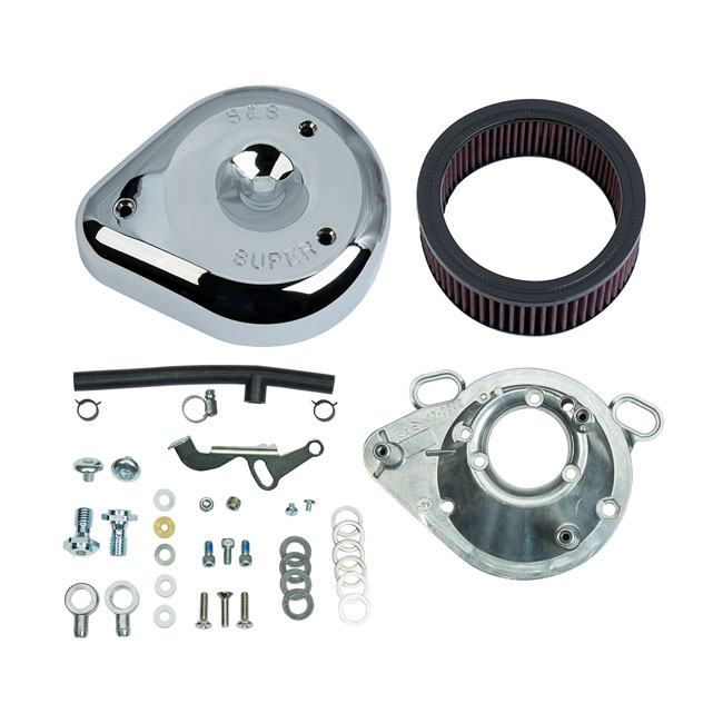 S&S, teardrop air cleaner assembly
