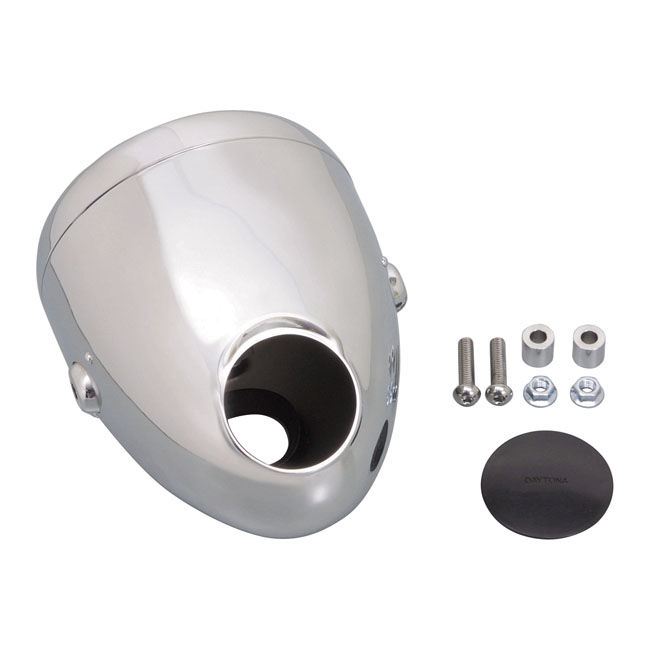 CHROME VINTAGE 5-3/4" HEADLIGHT