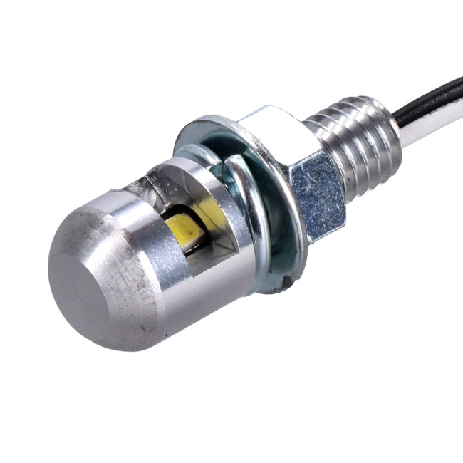 XRAY, ROUND LICENSE PLATE LIGHT, LED