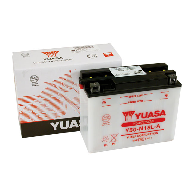 Yuasa, Yumicron 12V lead-acid battery. 20Ah