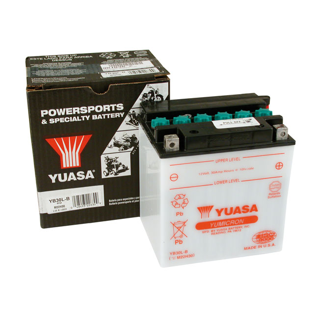 Yuasa, Yumicron 12V lead-acid battery. 30Ah