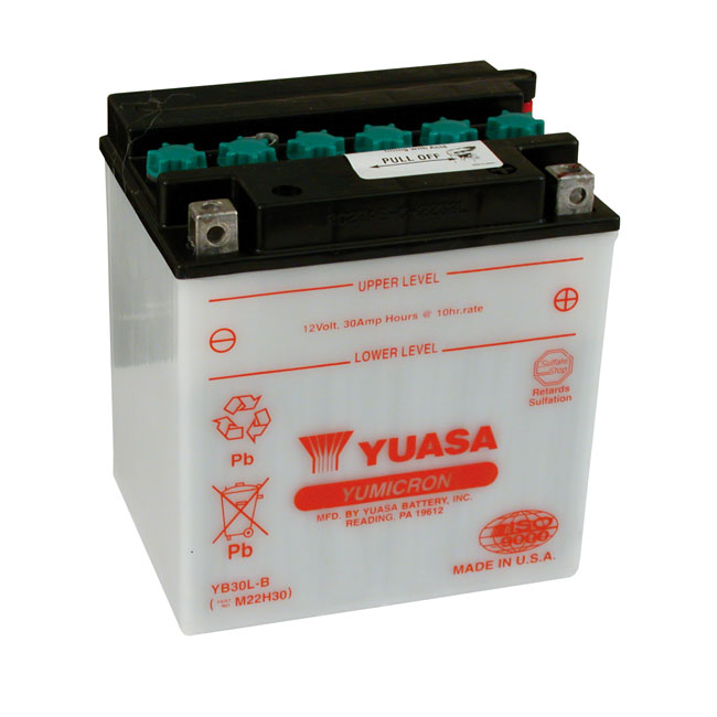 Yuasa, Yumicron 12V lead-acid battery. 30Ah