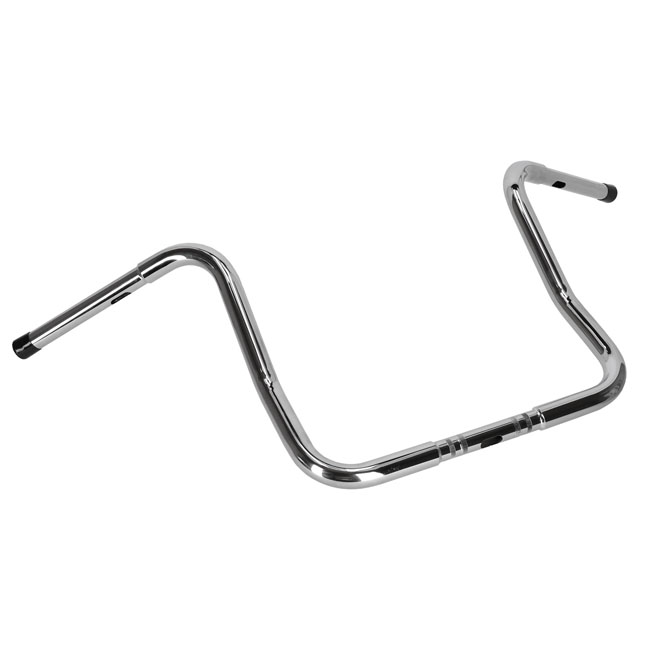 1-1/4" Dresser Apehanger, 14" rise, krom