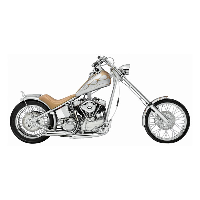 Paughco, Shorty Straight Cut univ. muffler. 16" long