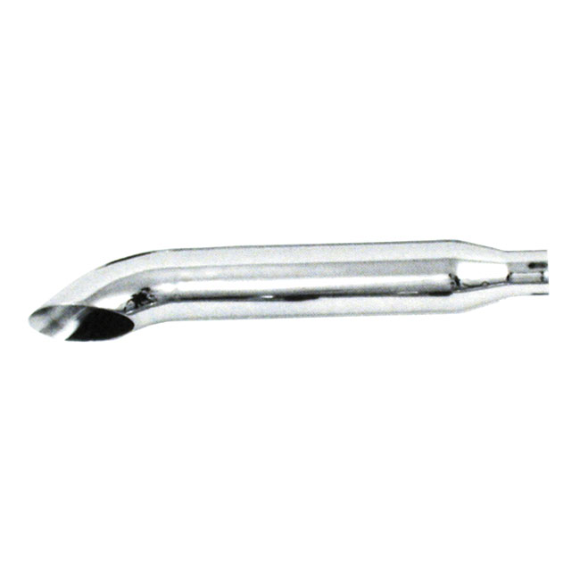 Paughco, Turn Out muffler 31" long. Chrome