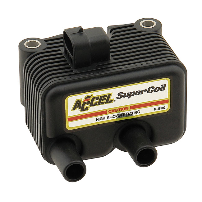 Accel, Twin Cam dual fire Super Coil. 12V / 0.5 Ohm