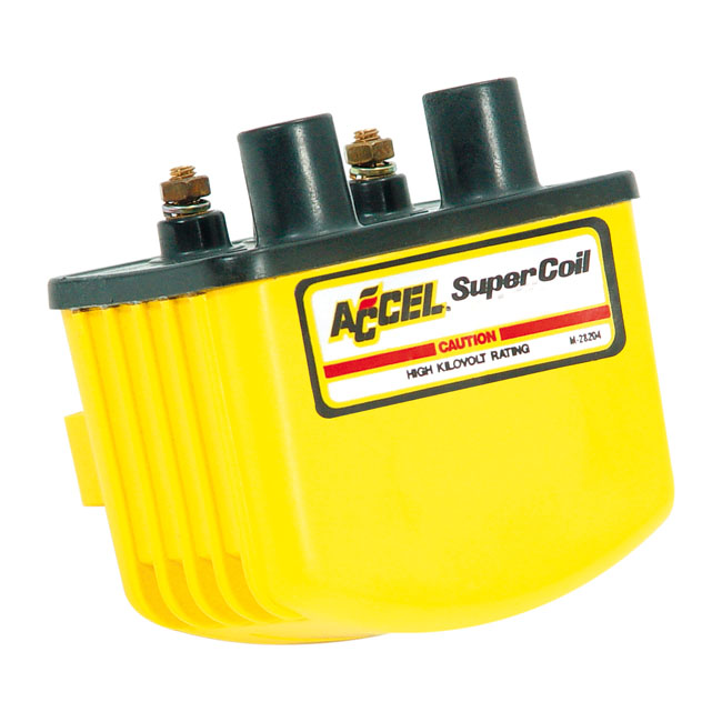 Accel, 'single fire super coil' yellow, 12V / 3 Ohm