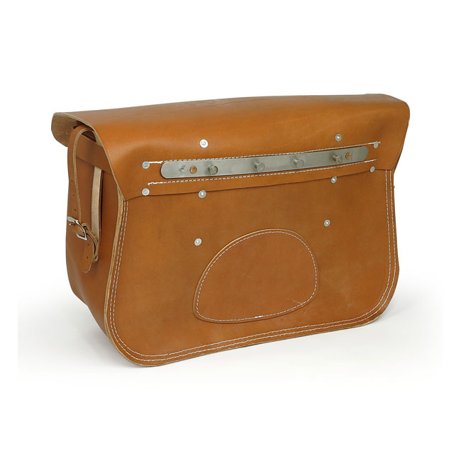 1936 LONG DISTANCE SADDLEBAGS, BROWN