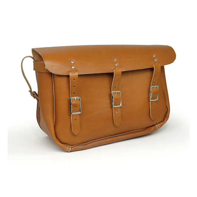 1936 LONG DISTANCE SADDLEBAGS, BROWN