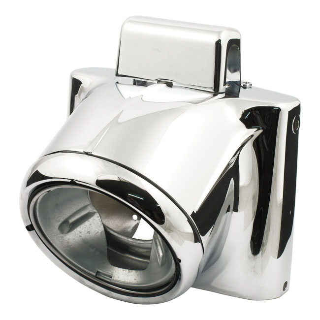 7" CHROME HEADLIGHT HOUSING KIT
