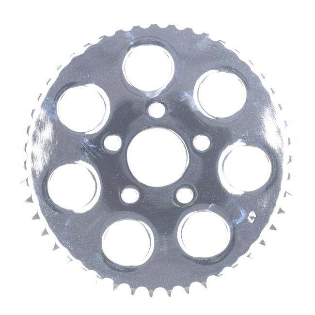 REAR SPROCKET, CHROME. 47T.