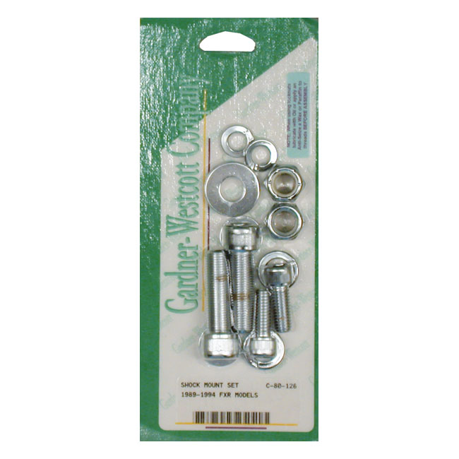 FXR SHOCK MOUNT KIT, CHROME