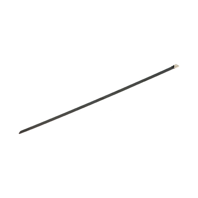 Exhaust tie wraps 14.25" long black stainless