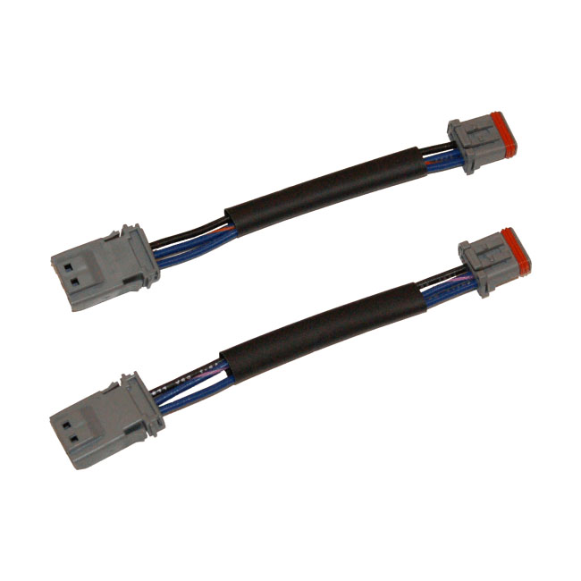 NAMZ, front turn signal wiring extension kit. +8"