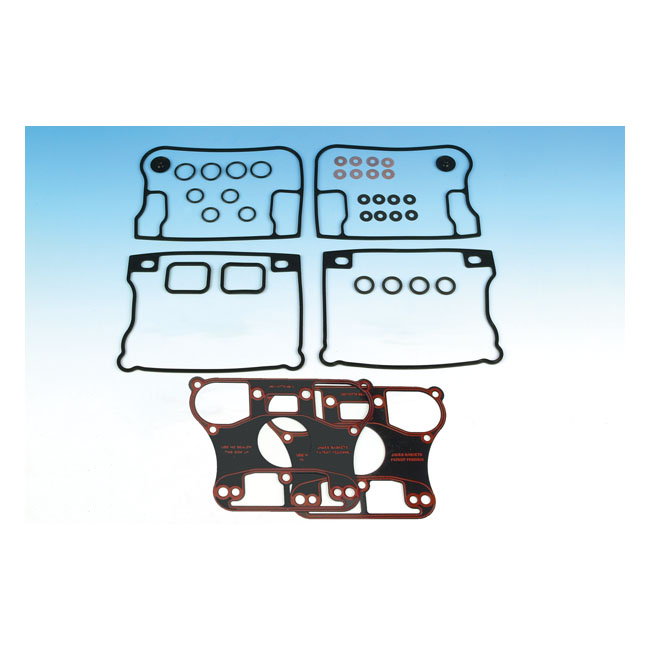James, rocker cover gasket set. Steel base
