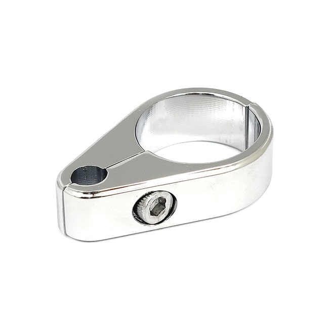 2-Piece frame cable clamp. Throttle.