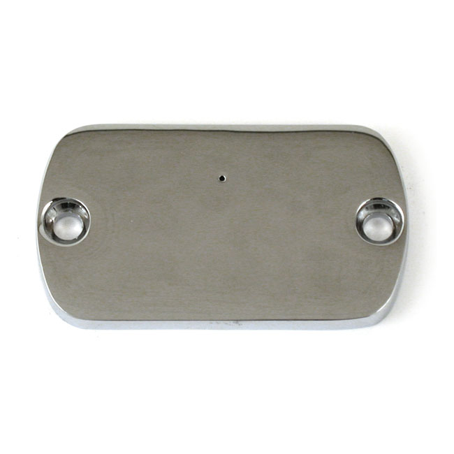 H/B MASTER CYL. COVER. CHROME, SMOOTH