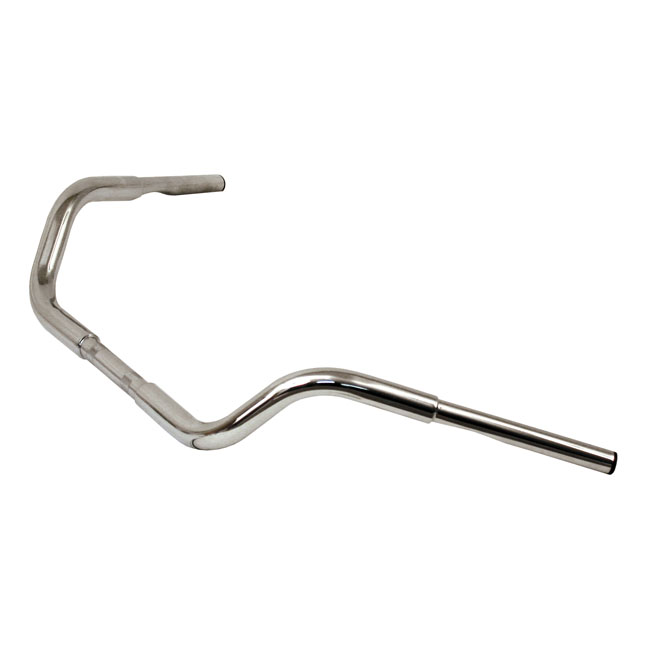 Fatbar, 1 1/4" dresserstil, krom