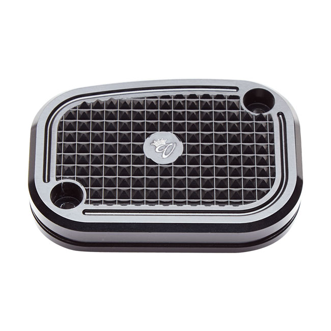 Vity's Design, Diamond handlebar master cylinder cover. Blck