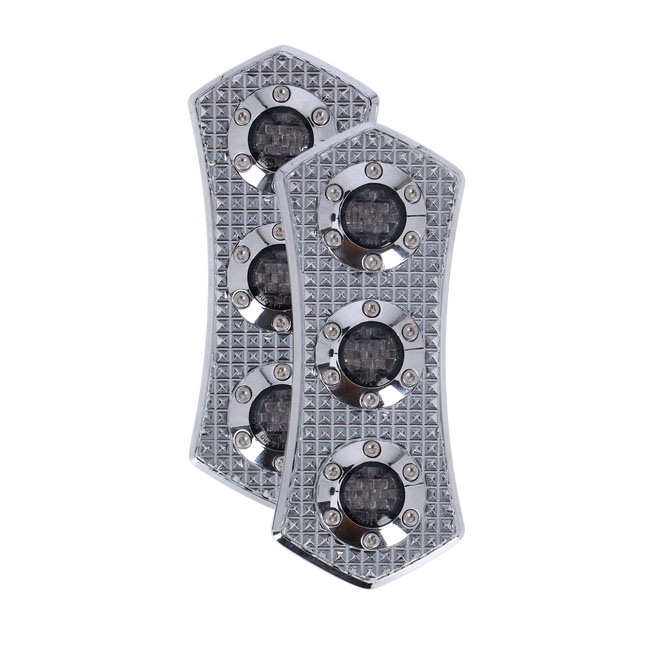 Vity's Design, Diamond LED 3-1 taillight. Chrome
