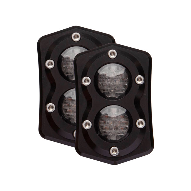 Vity's Design, Diamond LED taillight for antenna holes. Blck