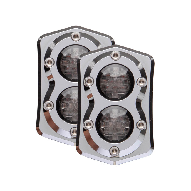 Vity's Design, Diamond LED taillight for antenna holes. Chr.