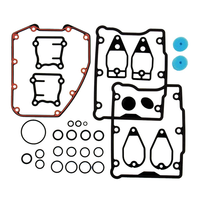 James, cam gear change gasket kit. Twin Cam