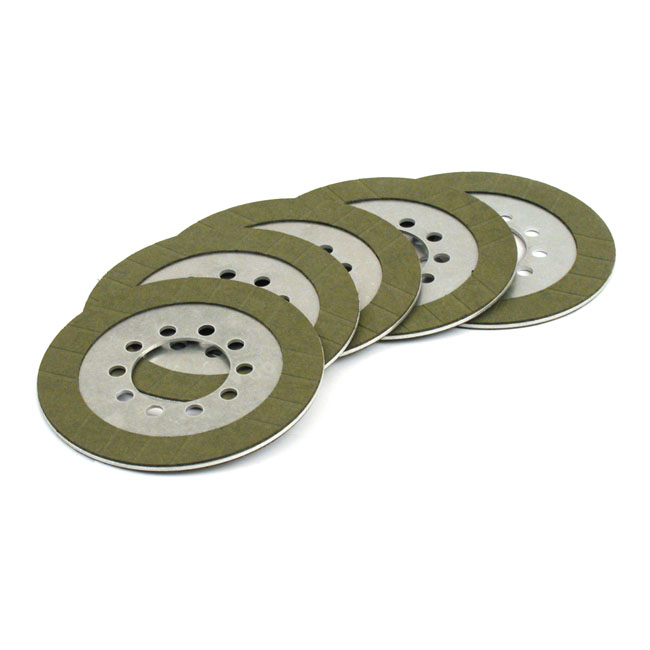 Barnett, clutch friction disc set. Carbon fiber