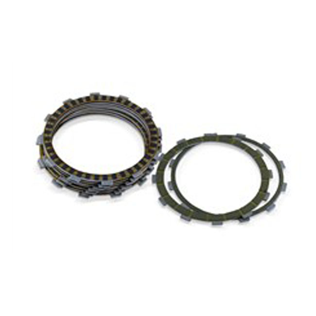 Barnett, clutch friction disc set. Carbon fiber