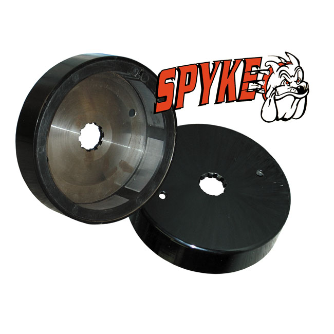 SPYKE ALTERNATOR ROTOR, BLACK FLAT TYPE