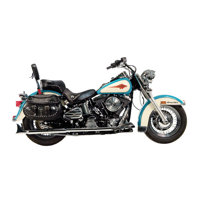 Paughco, universal Fishtail muffler. 28" long. L&R