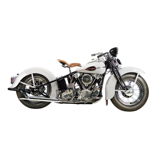 Paughco, universal Fishtail muffler. 28" long. L&R