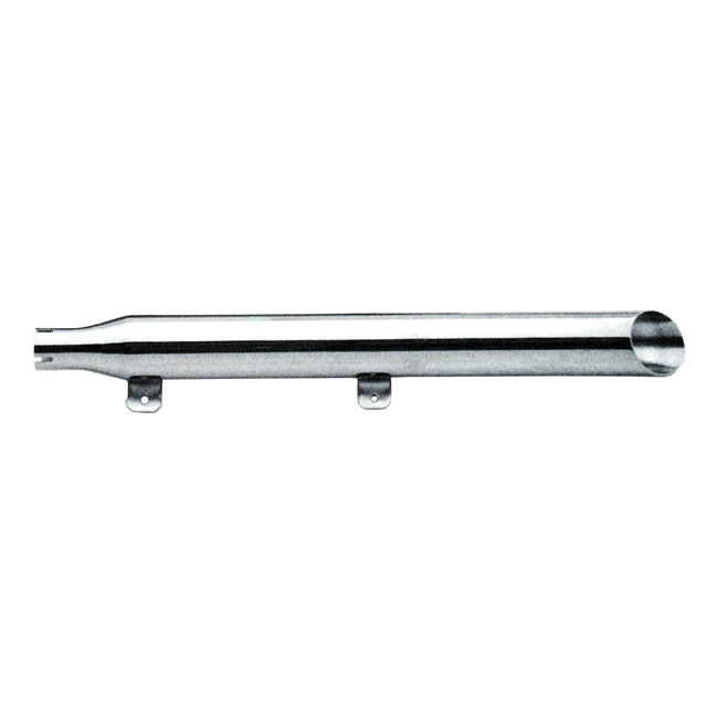 Paughco, 3" Slash-Cut Cruiser muffler. 30". Left