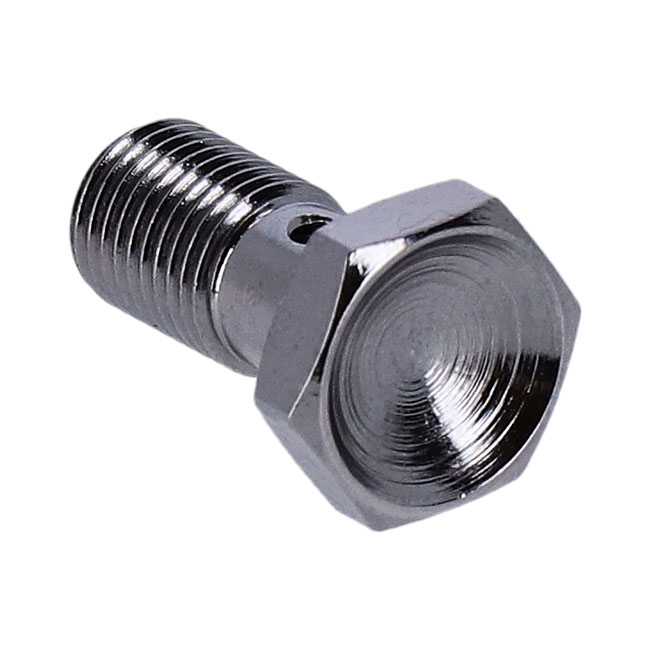 Goodridge banjo bolt 3/8-24. Chrome