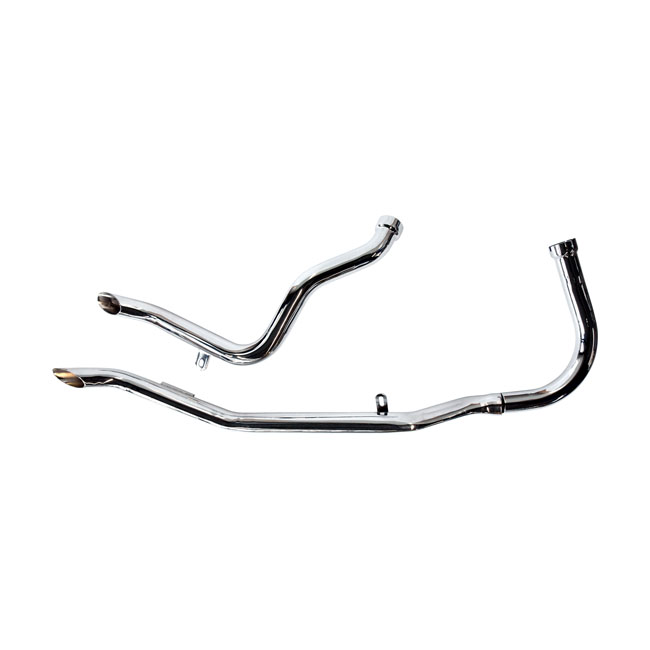 Paughco, upswept head pipes - Gooseneck. Over transm.