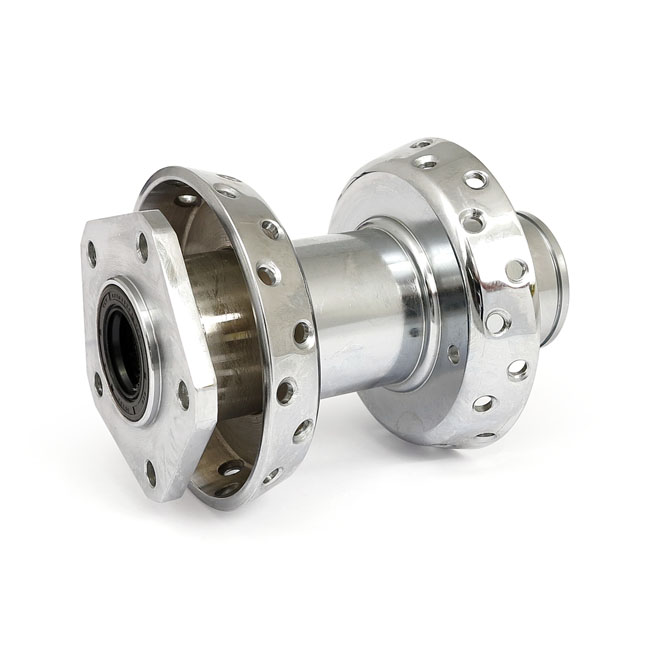 SINGLE FLANGE HUB, CHROME, 40 SPOKE