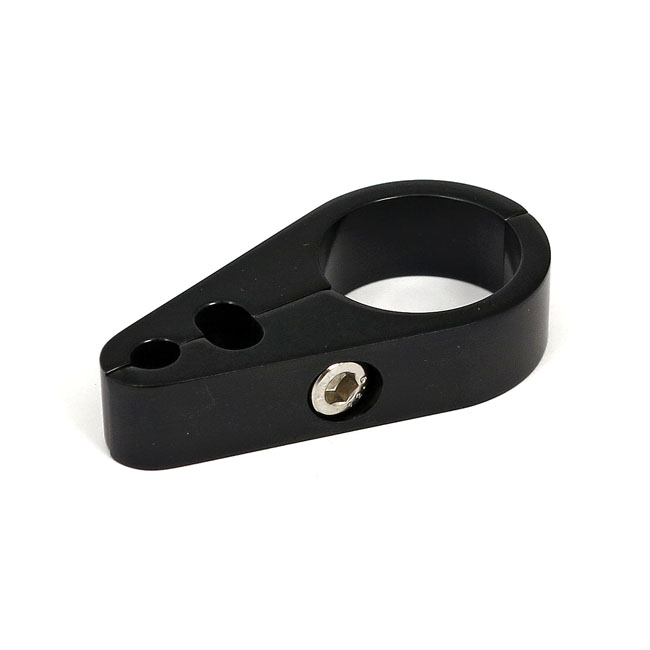 2-Piece frame cable clamp. Throttle/Idle/Brake.