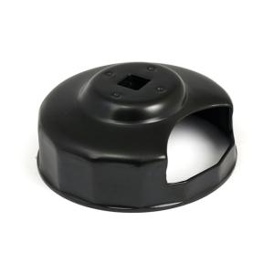 Oil filter wrench, 3/8" drive with cut-out