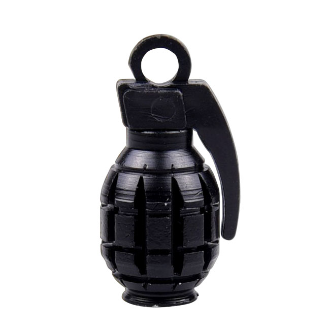 Trik Topz, Hand Grenade valve caps. Black