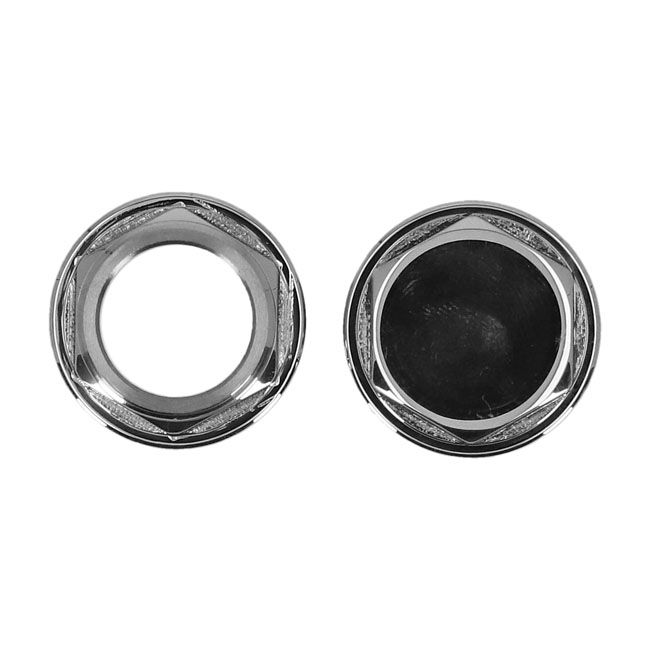 Pingel, bensintank EFI till förgasare adapter & plug kit polerad