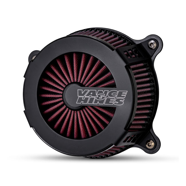 V&H, VO2 Cage Fighter air cleaner kit. Matte black