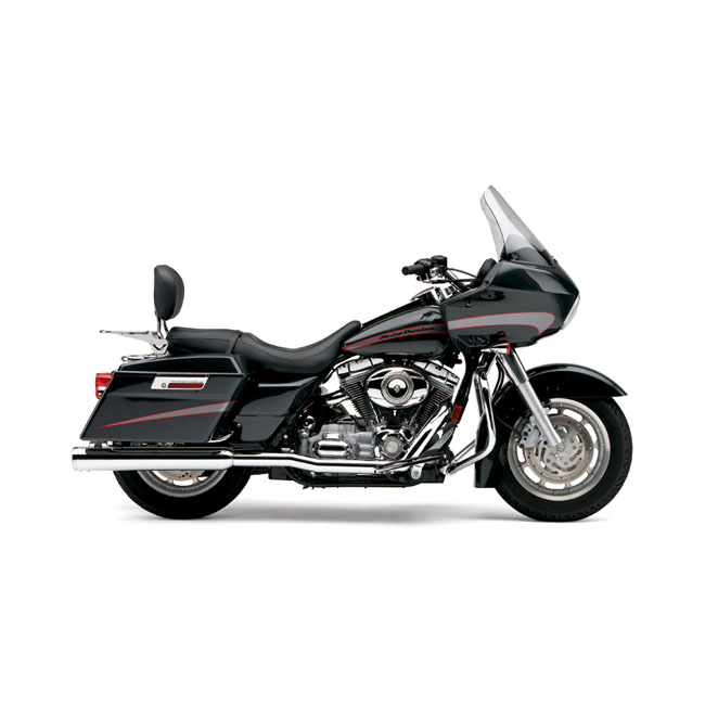 Cobra, True Dual head pipes. Chrome