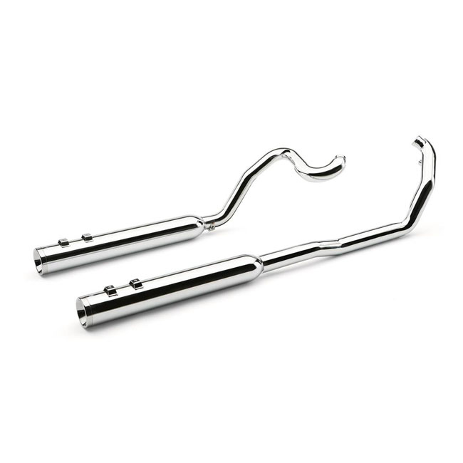 Cobra, True Dual head pipes. Chrome