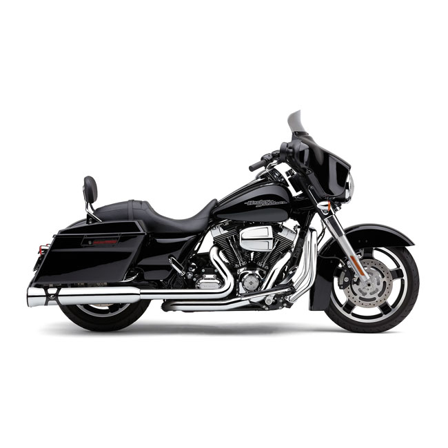 Cobra, 4" Race Pro slip-on mufflers. Chrome